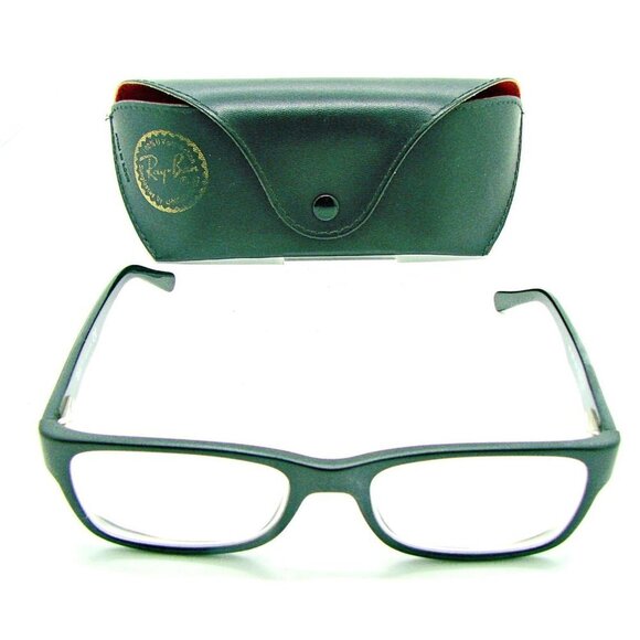 Ray Ban Other - RAY-BAN RX5268 5119 Matte Black Square Frame Plastic Unisex With Case 50-17-135